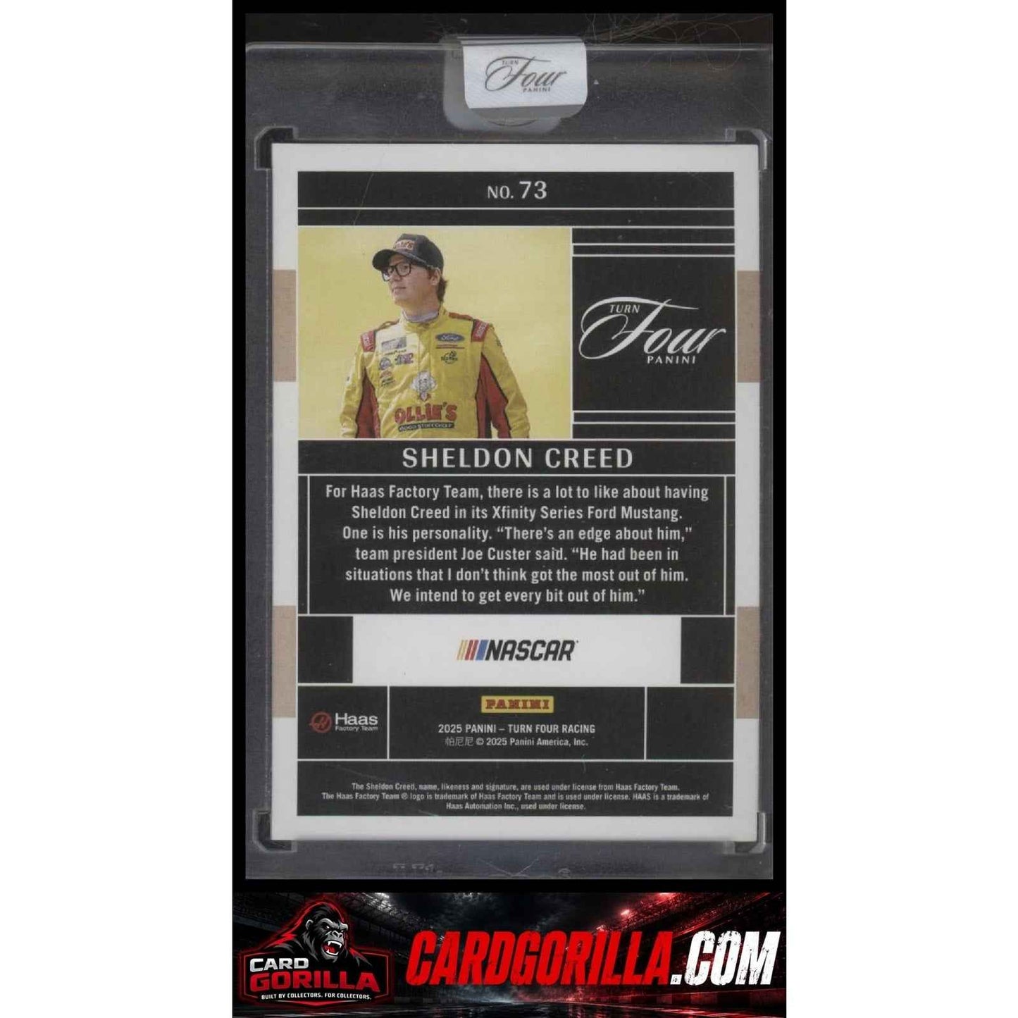 2025 Panini Turn Four #73 Sheldon Creed #/75