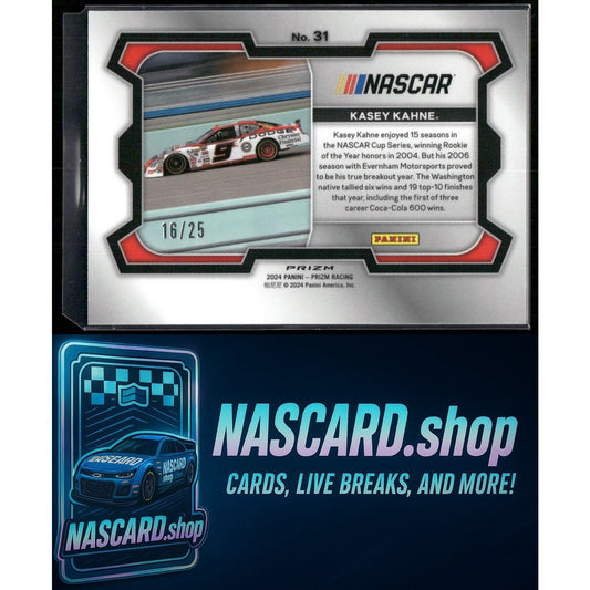 2024 Panini Prizm #31 Kasey Kahne Mojo #/25