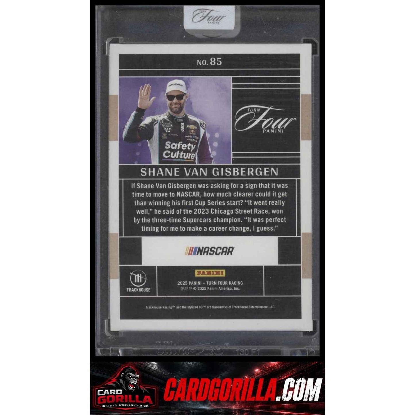 2025 Panini Turn Four #85 Shane Van Gisbergen #/75