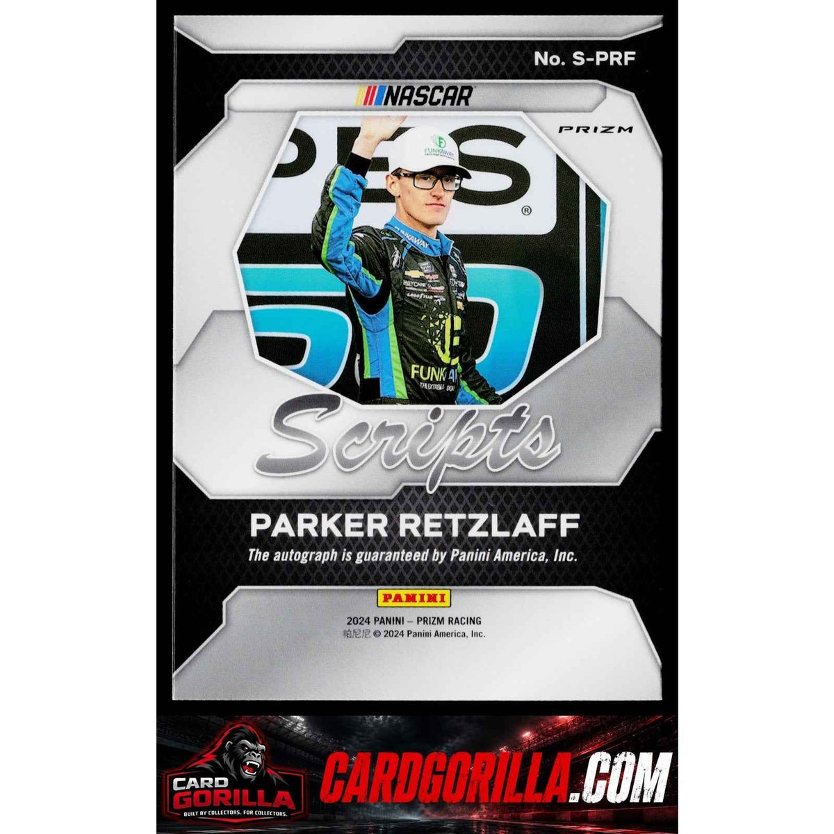2024 Panini Prizm #S-PRF Parker Retzlaff Scripts