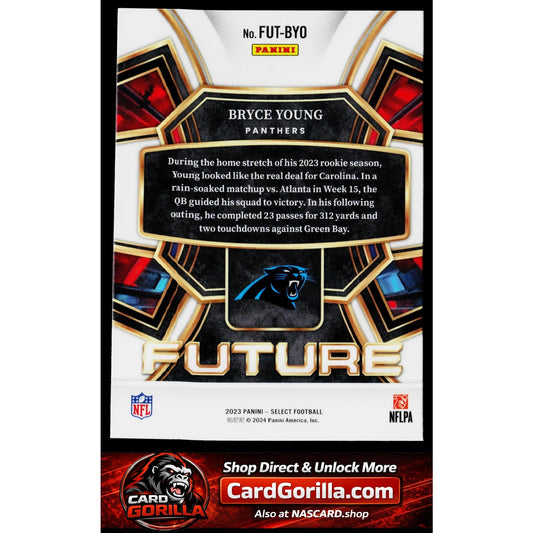2023 Panini Select #FUT-BYO Bryce Young Future