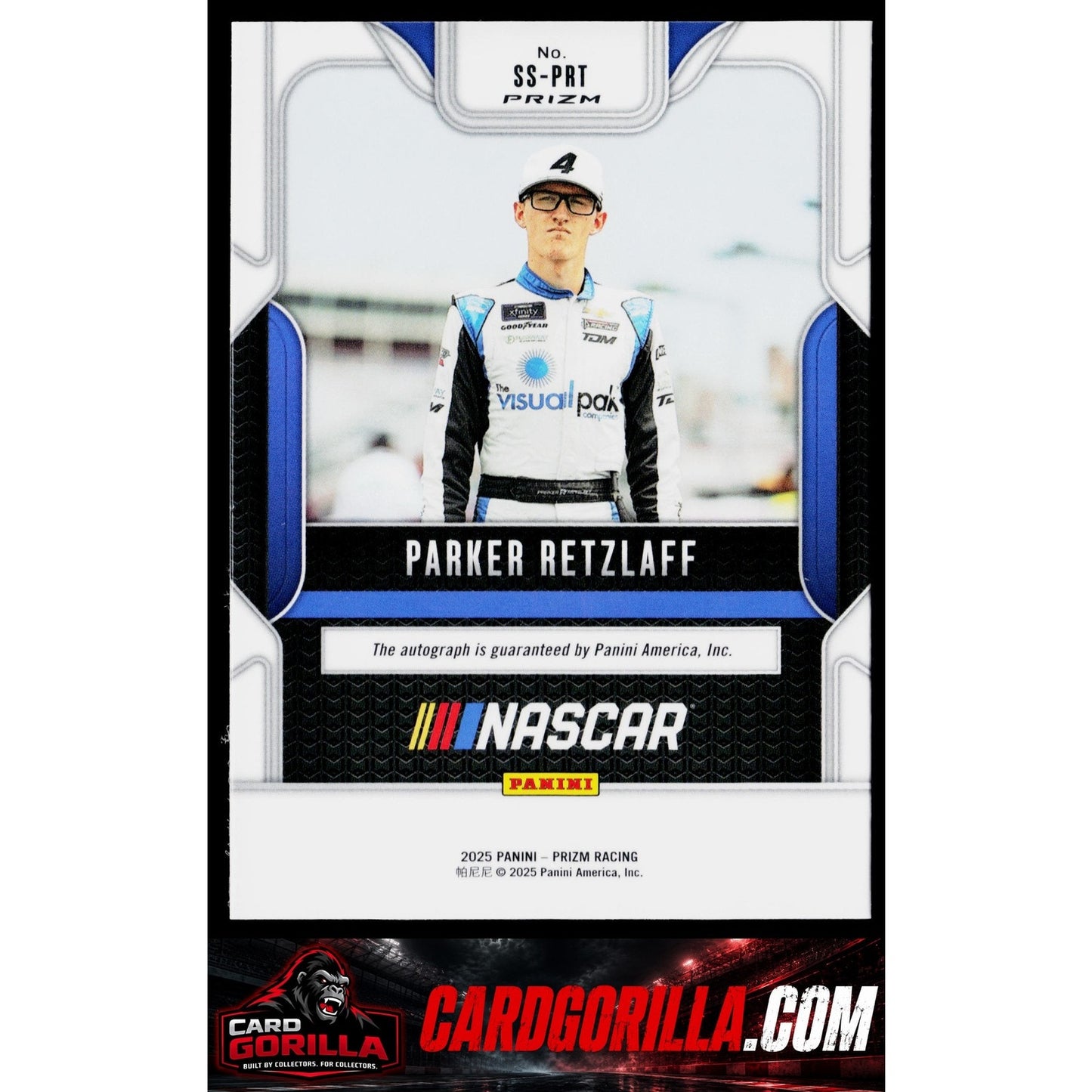 2025 Panini Prizm #SS-PRT Parker Retzlaff Sensational Signatures