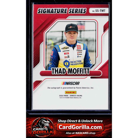 2026 Donruss #SS-TMT Thad Moffitt Signature Series