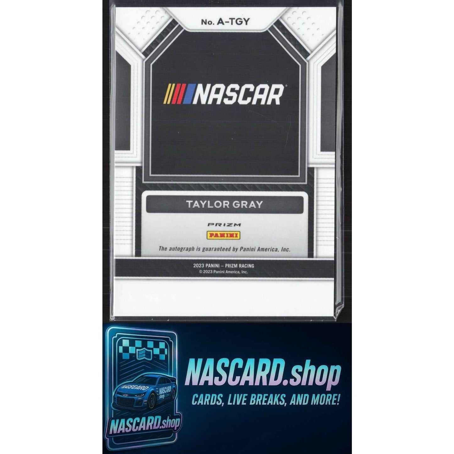 2023 Panini Prizm #A-TGY Taylor Gray Autographs Prizm