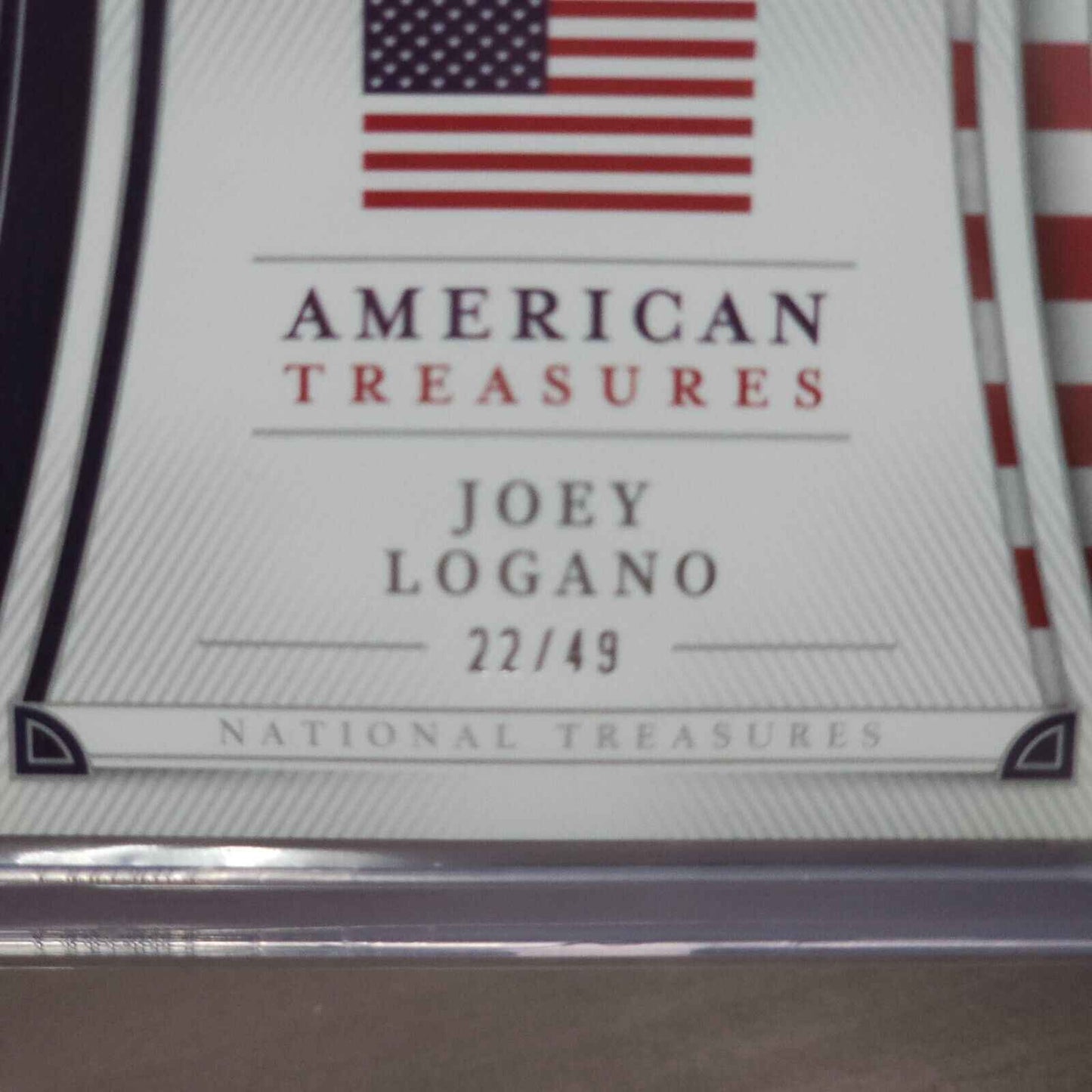 2023 National Treasures American Treasures Booklet Joey Logano 22/49 DOOR NUMBER - NASCARD.shop
