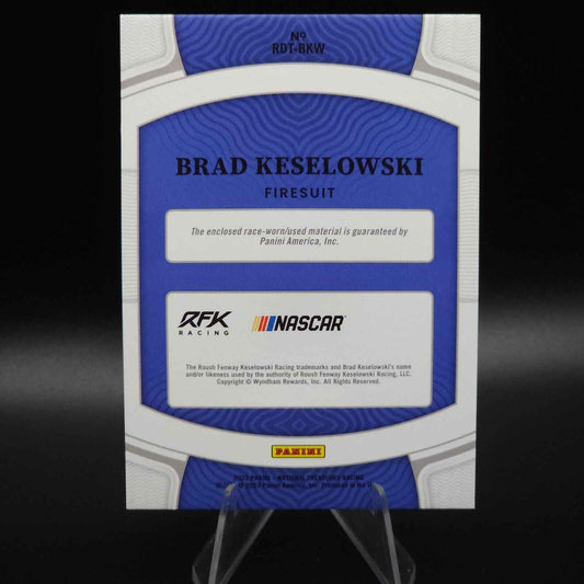 2023 National Treasures Race Day Treasures Midnight Prime Brad Keselowski /10 - NASCARD.shop