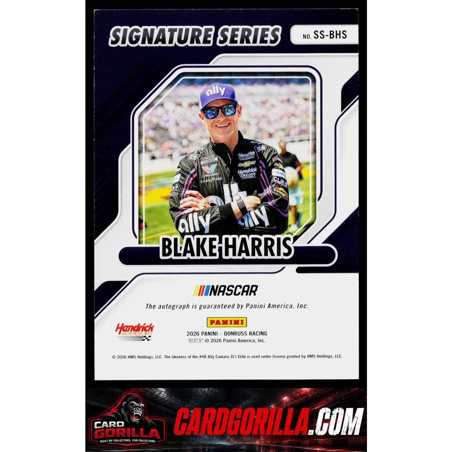2026 Donruss #SS-BHS Blake Harris Signature Series