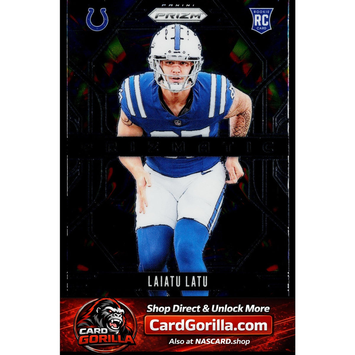 2024 Panini Prizm #5 Laiatu Latu Prizmatic