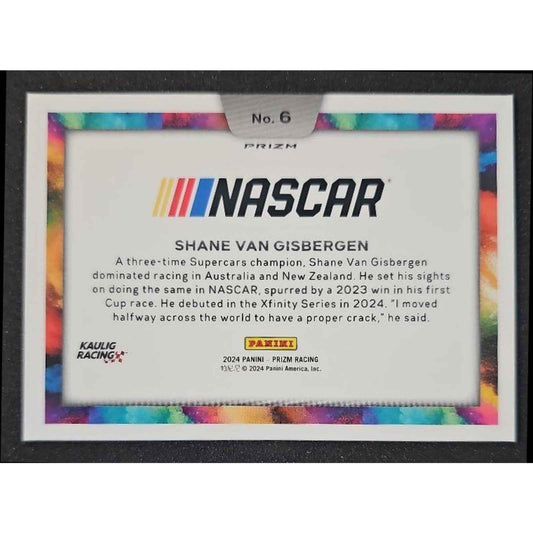 2024 Panini Prizm Shane Van Gisbergen #6 Color Blast