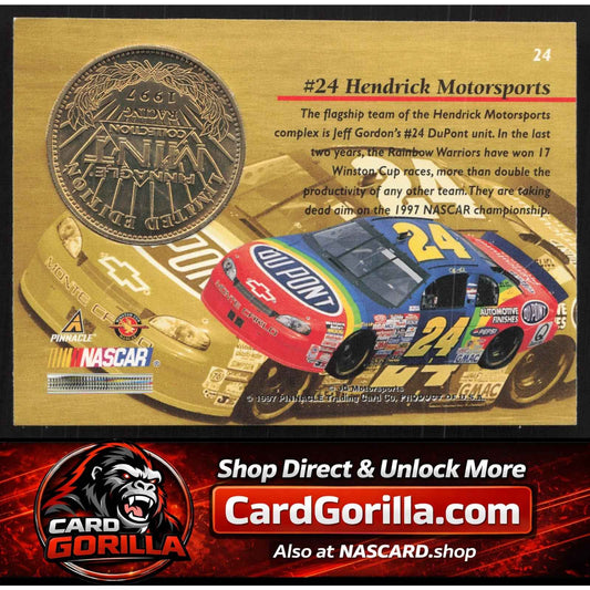 1997 Pinnacle Mint Collection #24 #24 Hendrick Motorsports
