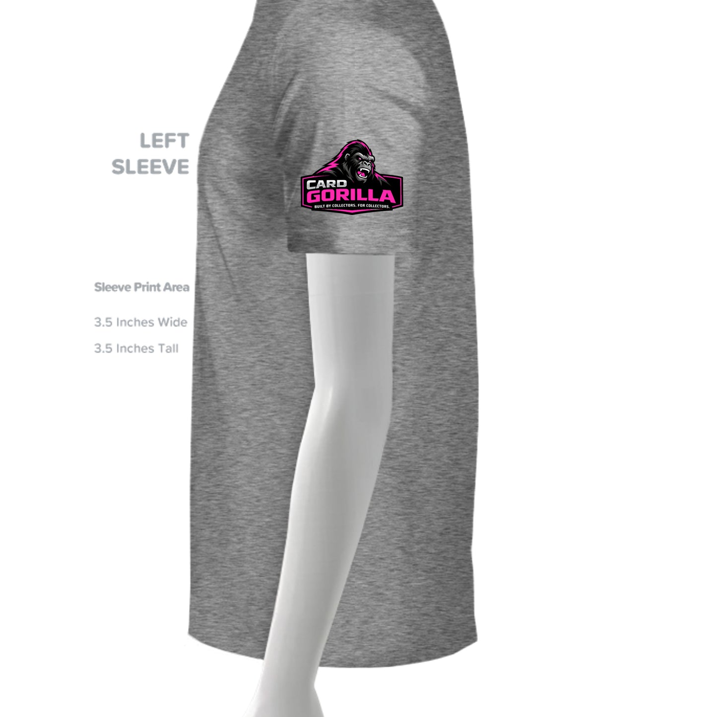 GRAPHITE HEATHER - G640 - SLEEVE_LEFT