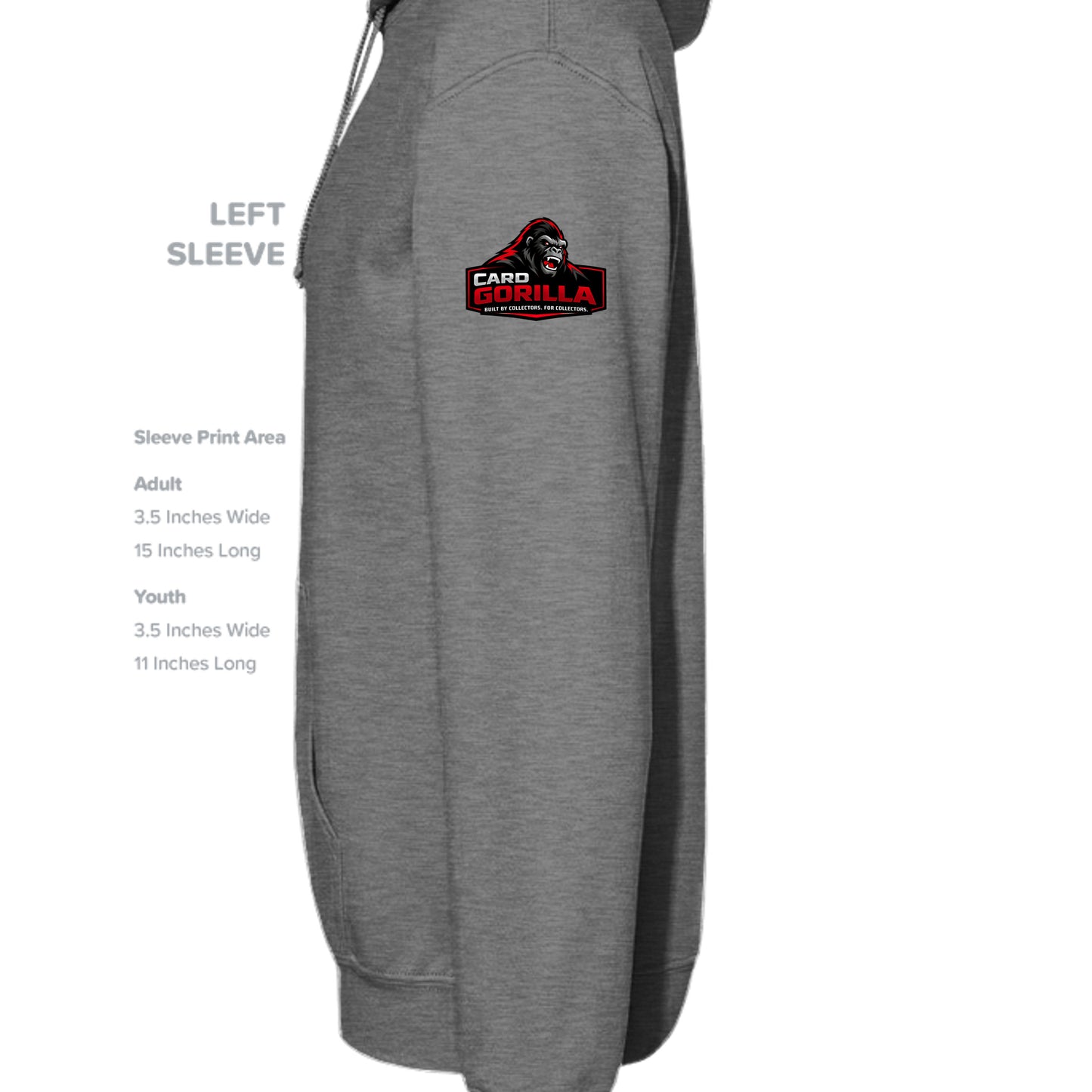 GRAPHITE HEATHER - G185B - SLEEVE_LEFT