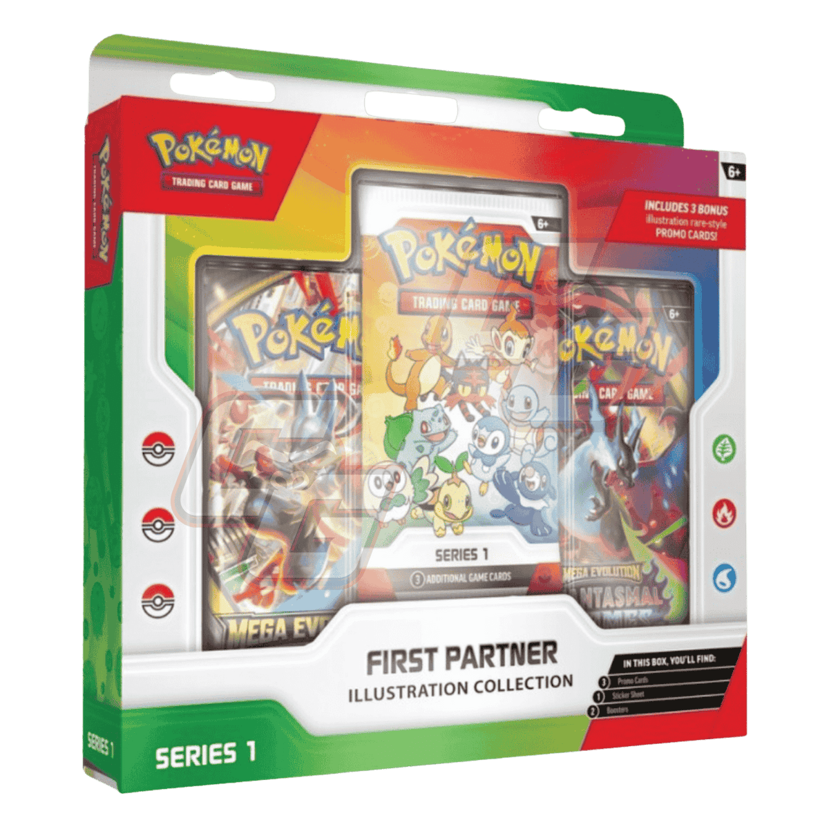 Pokémon TCG First Partner Illustration Collection Series 1 Box