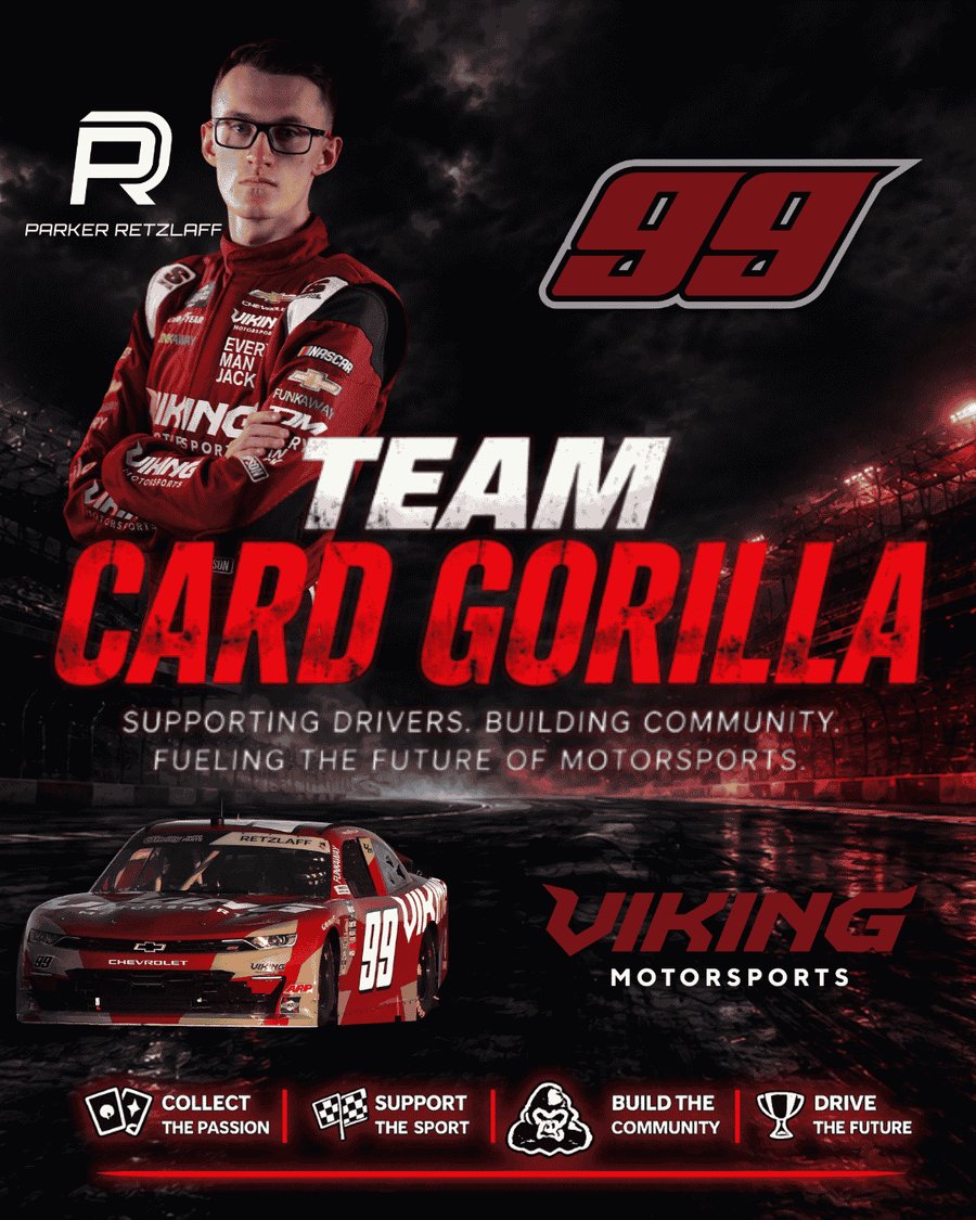 Card Gorilla Named Official Trading Card Partner of Viking Motorsports