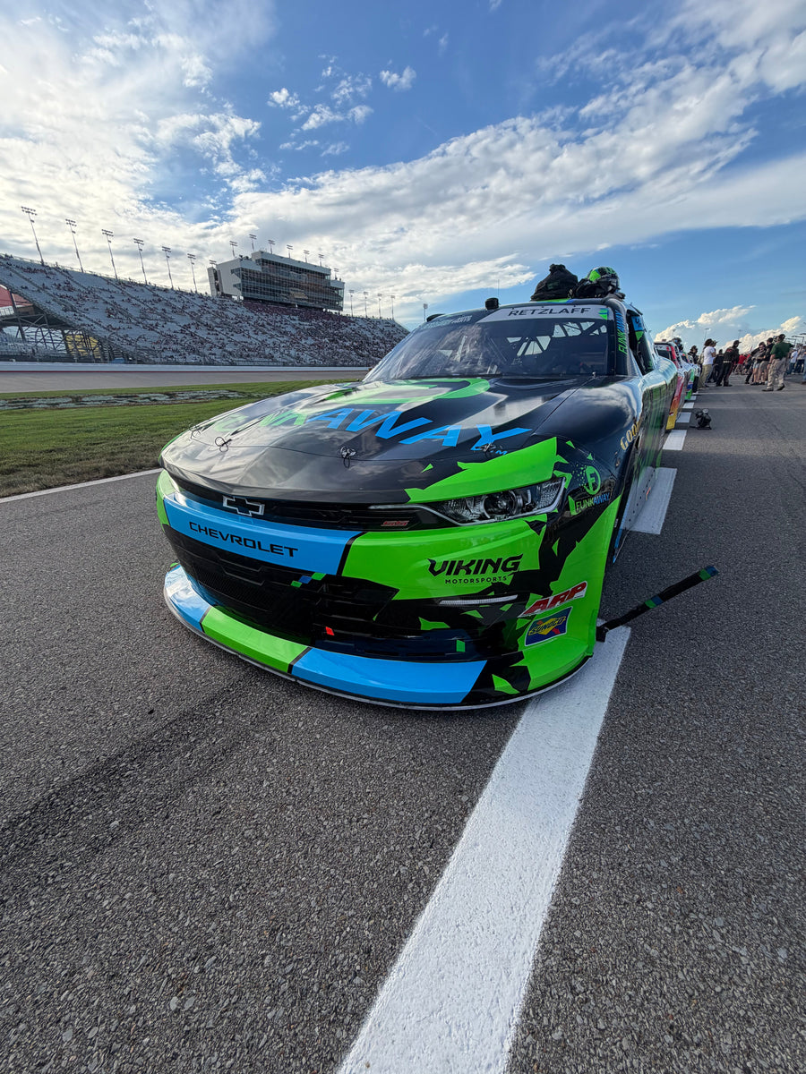 Card Gorilla Takes the Track with Parker Retzlaff at Nashville Superspeedway