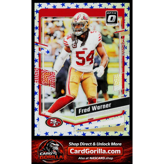 2023 Donruss Optic #171 Fred Warner Stars