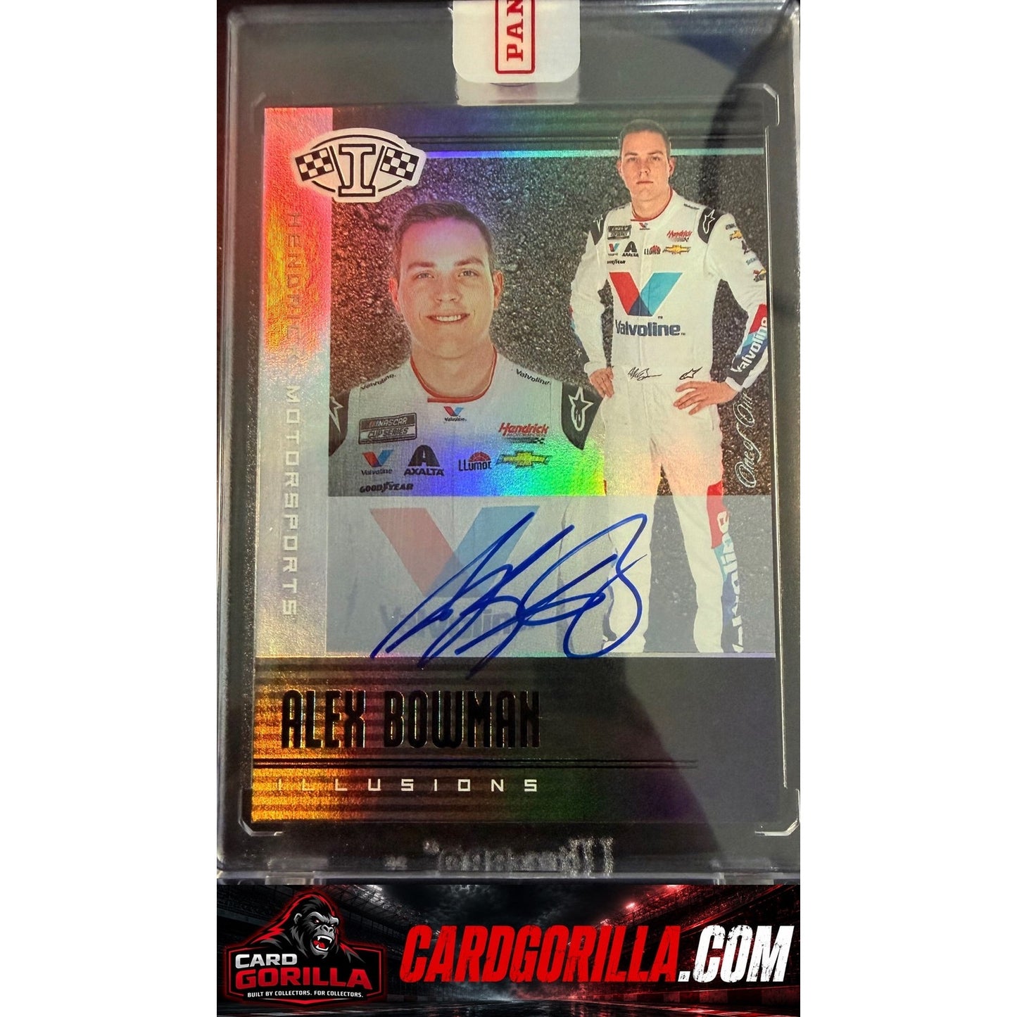 2020 Panini Chronicles #12 Alex Bowman Illusions Autographs Black #1/1
