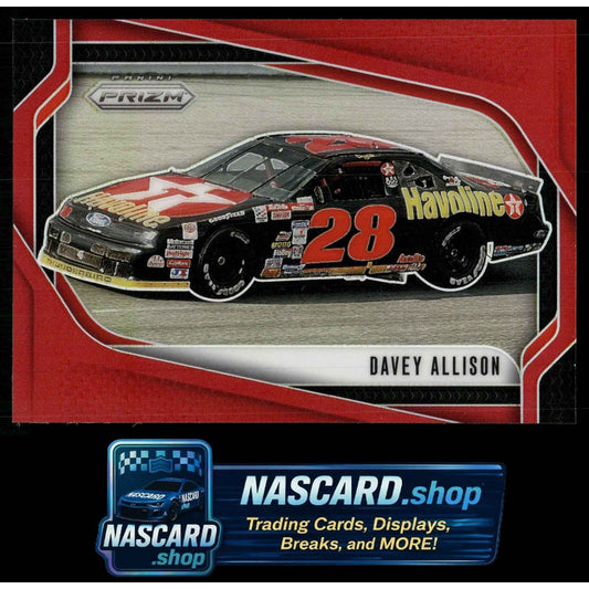 2025 Panini Prizm #104 Davey Allison Red #/249
