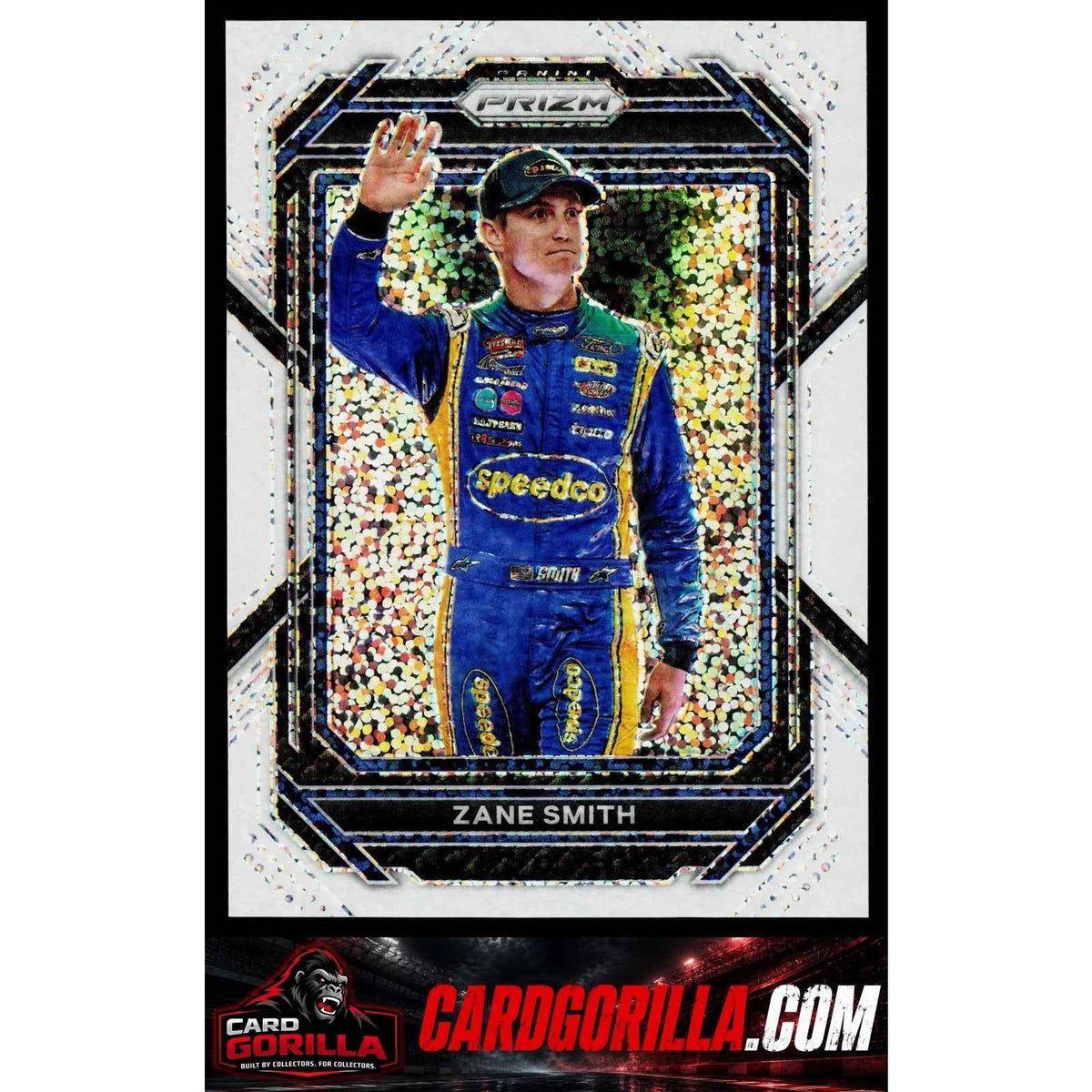 2023 Panini Prizm #53 Zane Smith White Sparkle Prizm