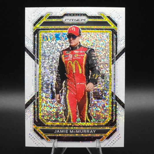 2023 Panini Prizm - Jamie McMurray #54 White Sparkle Prizm - NASCARD.shop