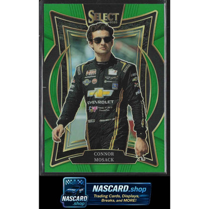 2025 Panini Select #93 Connor Mosack Green Prizms #/5