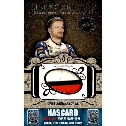2013 Press Pass Showcase Dale Earnhardt Jr. Series Standouts Mem Gold #/25 - NASCARD.shop