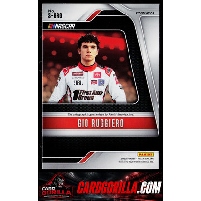 2025 Panini Prizm #S-GRG Gio Ruggiero Scripts RC