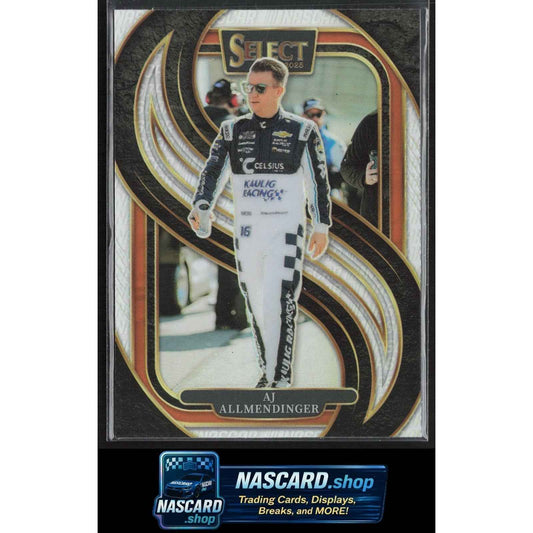 2025 Panini Select #271 AJ Allmendinger Silver NASCAR Logo