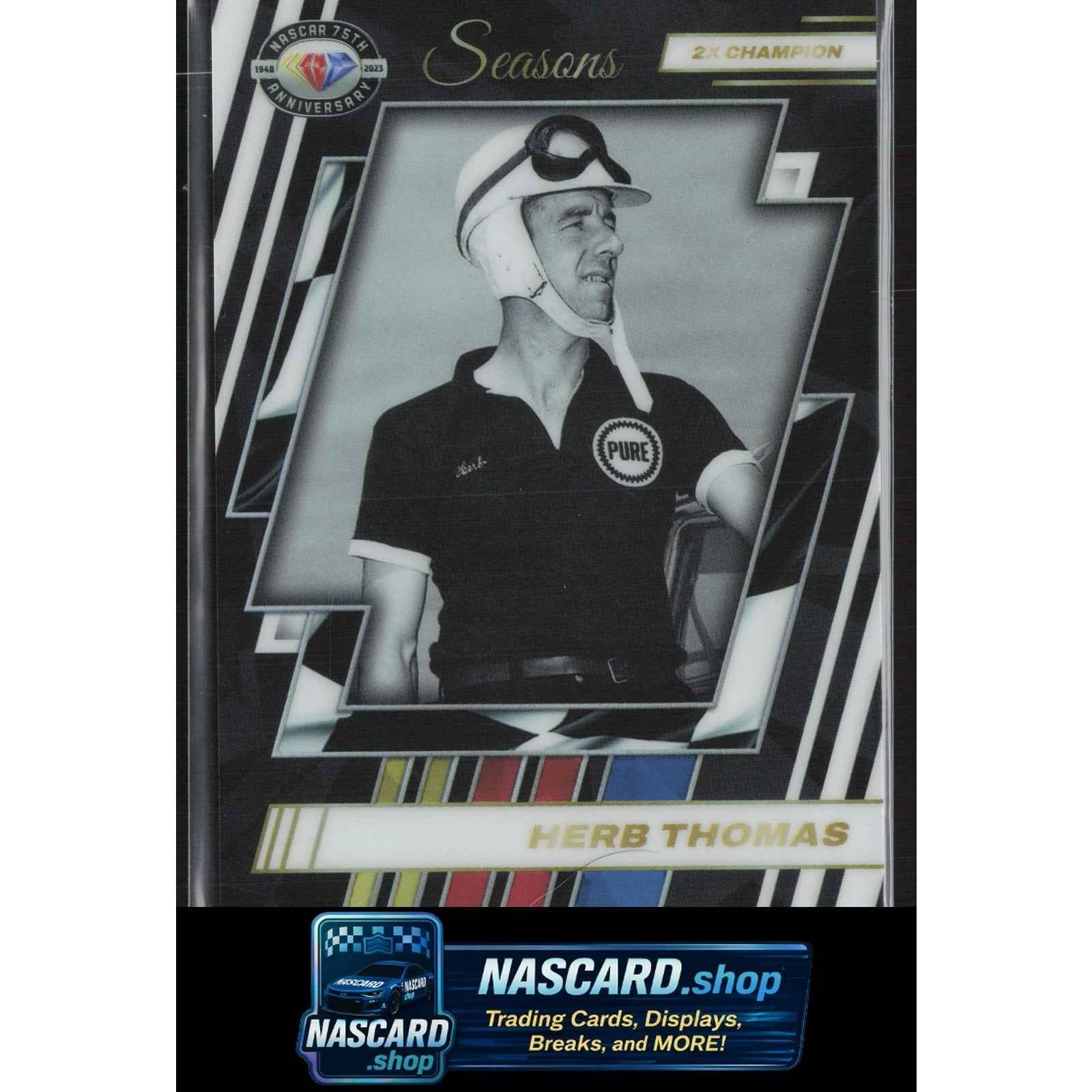 2023 Panini Prizm #81 Herb Thomas NASCAR 75th Anniversary