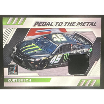 2026 Panini Donruss NASCAR Racing Kurt Busch #30 Pedal to the Metal Materials