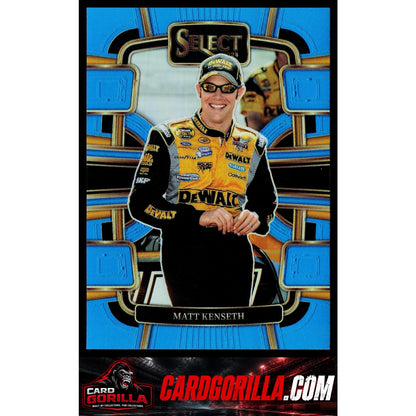 2024 Panini Select #82 Matt Kenseth Light Blue Prizms #/199