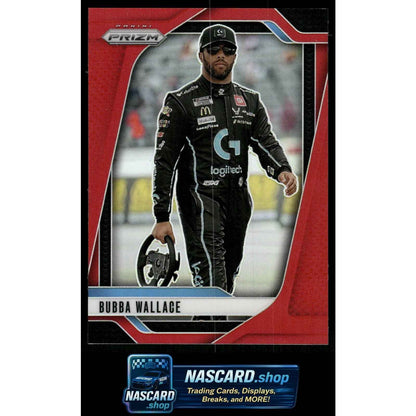 2025 Panini Prizm #19 Bubba Wallace Red #/249