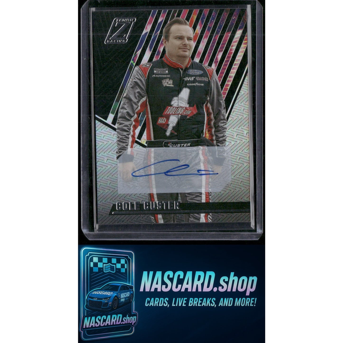 2022 Panini Chronicles #18 Cole Custer Zenith Autographs