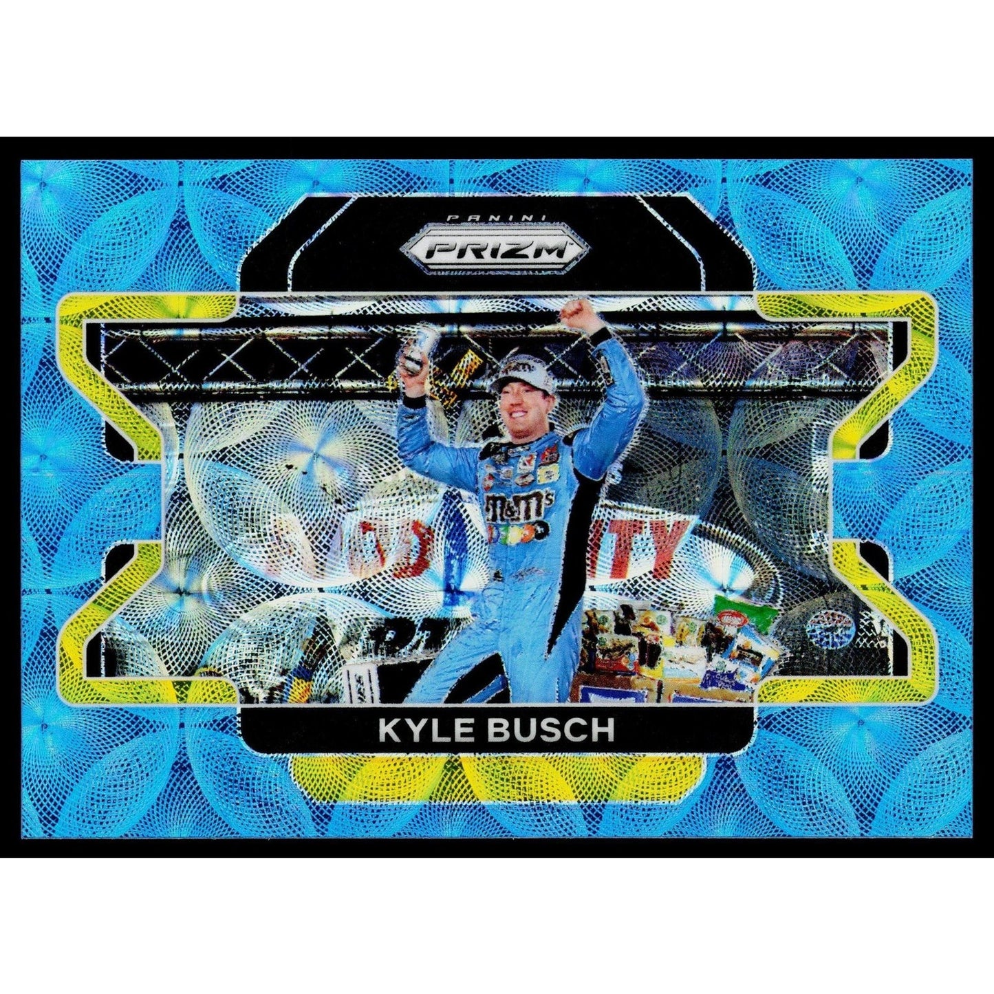 2022 Panini Prizm #94 Kyle Busch Carolina Blue Scope #08/99