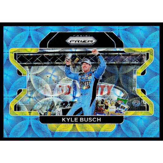 2022 Panini Prizm #94 Kyle Busch Carolina Blue Scope #08/99