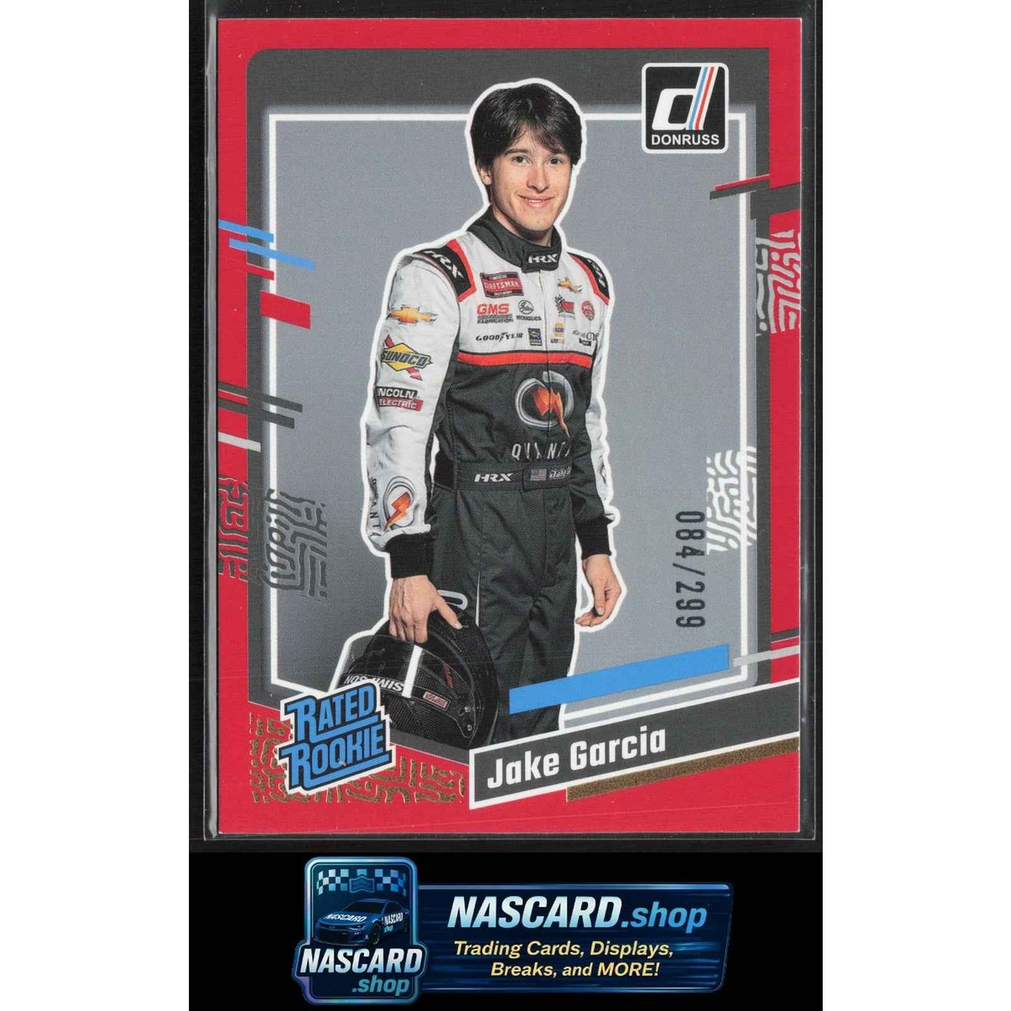 2024 Donruss #95 Jake Garcia Red #/299