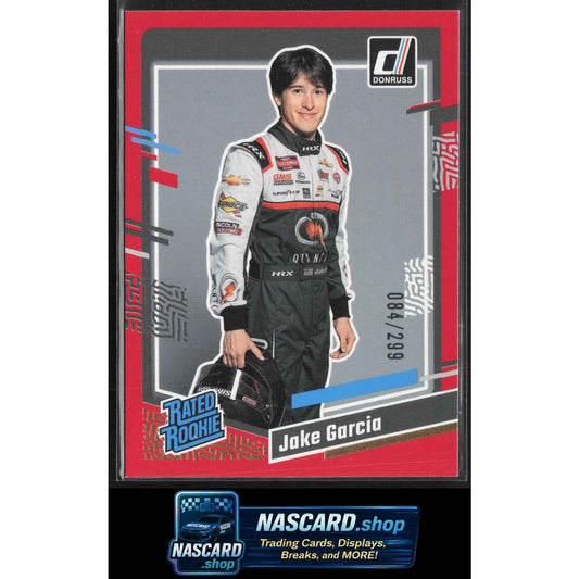 2024 Donruss #95 Jake Garcia Red #/299