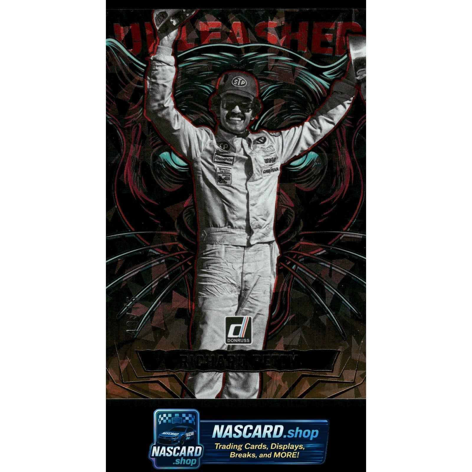 2025 Donruss #14 Richard Petty Unleashed Orange Ice #/75