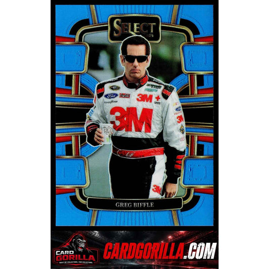 2024 Panini Select #8 Greg Biffle Light Blue Prizms #/199
