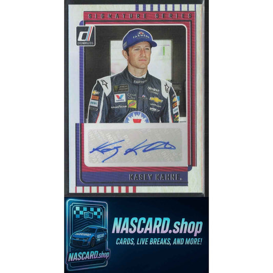 2025 Donruss #SS-KKN Kasey Kahne Signature Series