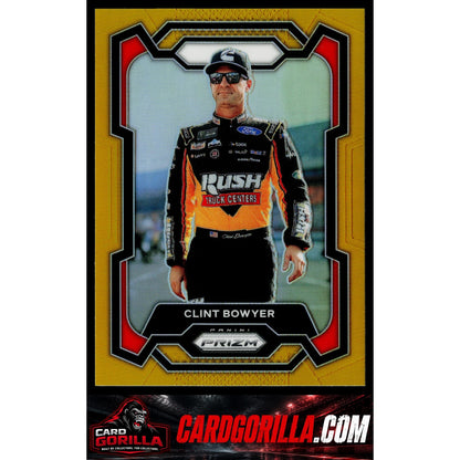 2024 Panini Prizm #3 Clint Bowyer Gold #/10