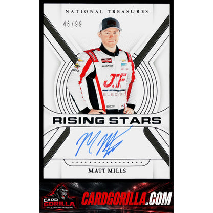 2024 Panini National Treasures #RS-MMS Matt Mills Rising Stars #/99
