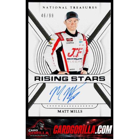 2024 Panini National Treasures #RS-MMS Matt Mills Rising Stars #/99