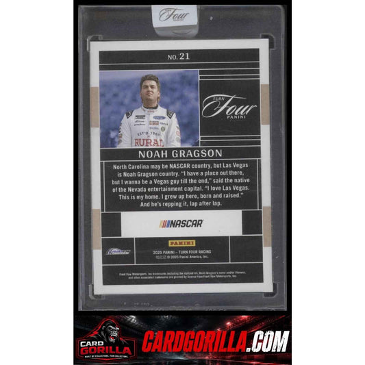 2025 Panini Turn Four #21 Noah Gragson #/75