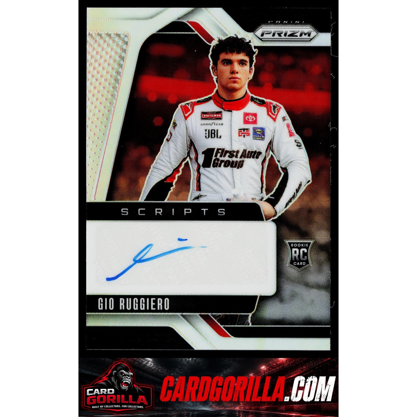 2025 Panini Prizm #S-GRG Gio Ruggiero Scripts RC