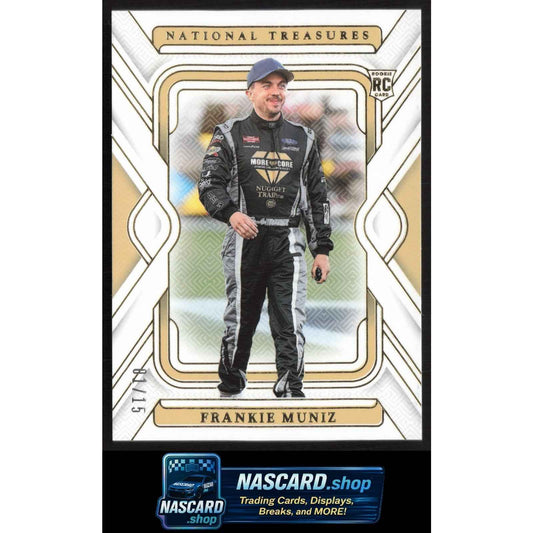 2025 Panini National Treasures #35 Frankie Muniz Gold #01/15 RC