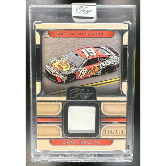 2026 Panini Turn Four Racing Chase Briscoe #SM-CBS Sheet Metal Swatches /199 MEM