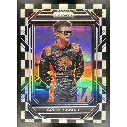 2023 Panini Prizm Colby Howard #3 Checkered Flag /50
