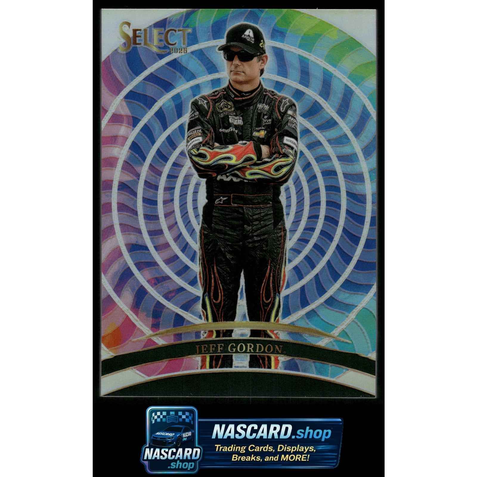 2025 Panini Select #16 Jeff Gordon Color Wheel