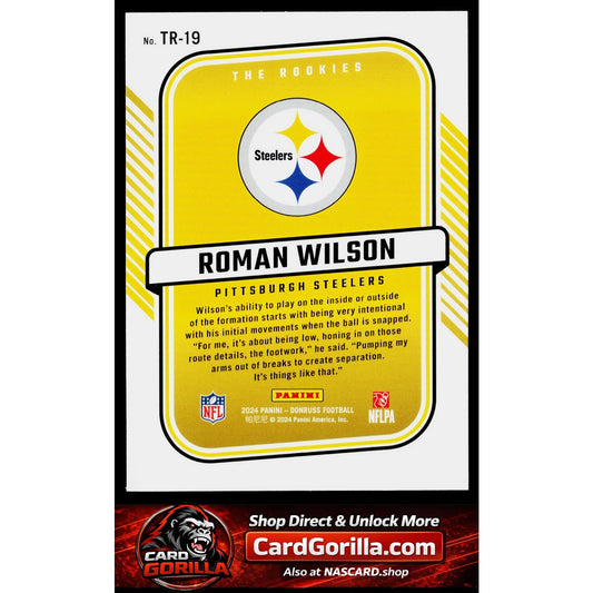 2024 Donruss #TR-19 Roman Wilson The Rookies